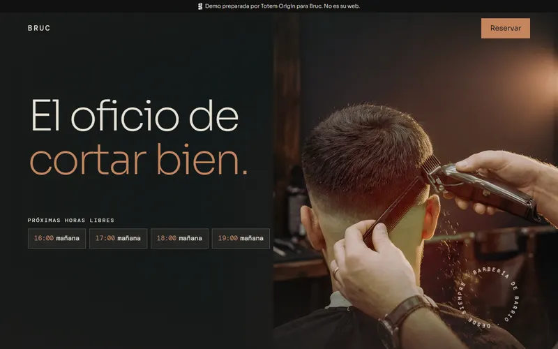 Demo de Barbería